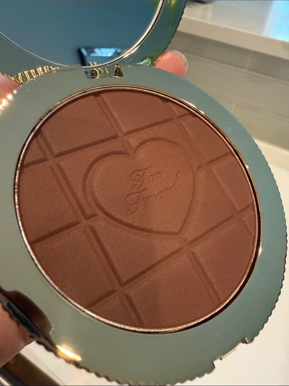 NIB Too Faced Chocolate Lava Soleil Matte Bronzer Deep - Picture 10 of 10